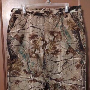 Carhartt Realtree Camo Carpenter Pants 42X32 Dungaree Fit B235 CAP Jeans READ